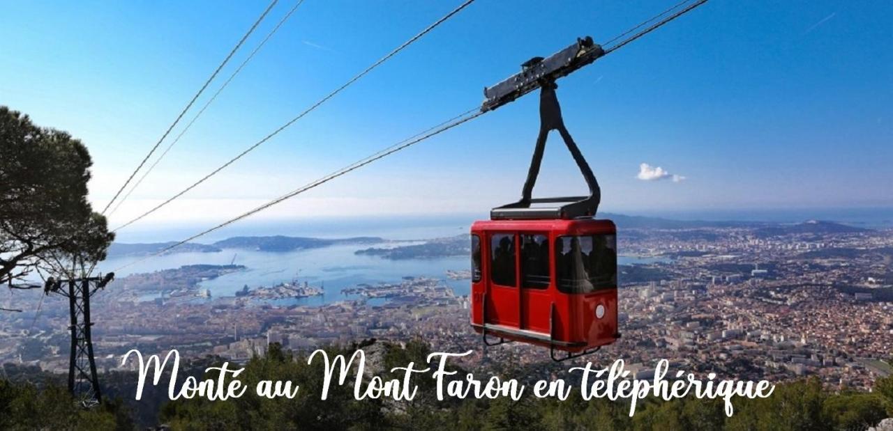 Villadali-Fr Appart Hotel Toulon Clim, Wifi, Terrasse, Cuisine Parking Gratuit Ngoại thất bức ảnh
