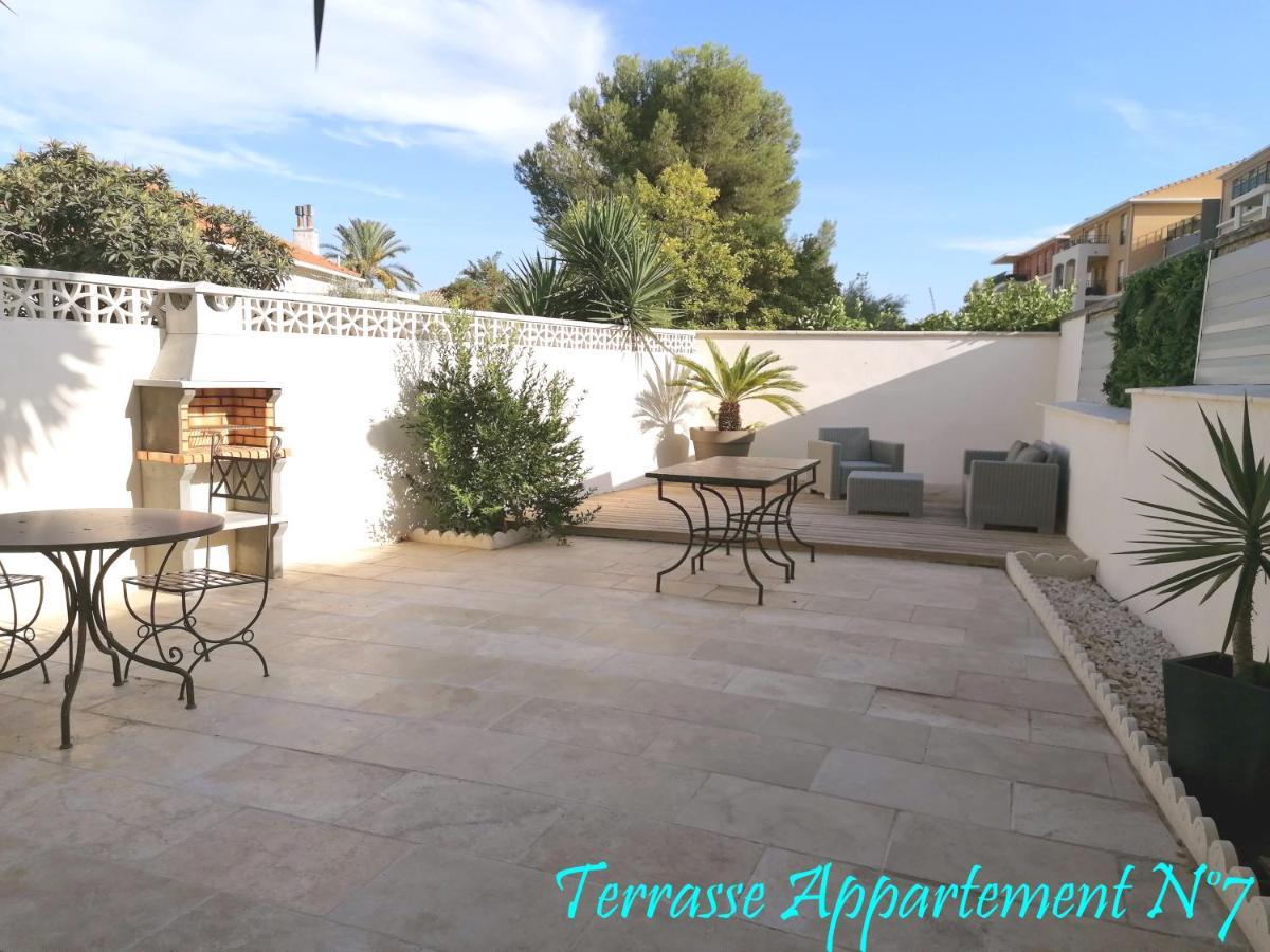 Villadali-Fr Appart Hotel Toulon Clim, Wifi, Terrasse, Cuisine Parking Gratuit Ngoại thất bức ảnh