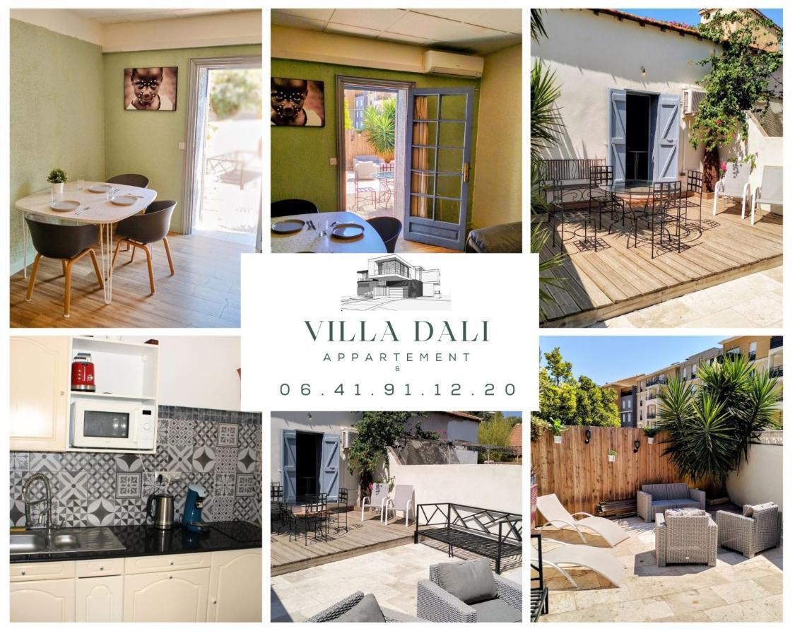 Villadali-Fr Appart Hotel Toulon Clim, Wifi, Terrasse, Cuisine Parking Gratuit Ngoại thất bức ảnh